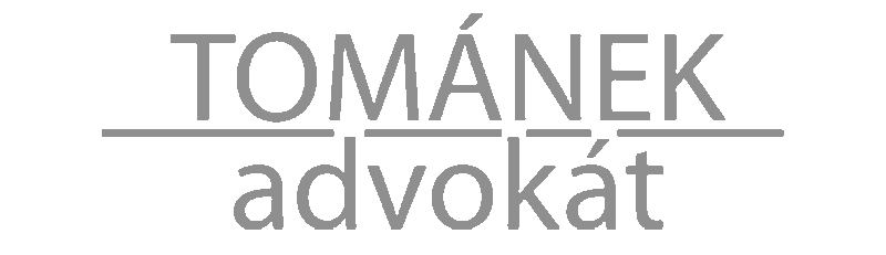 Tománek advokát logo